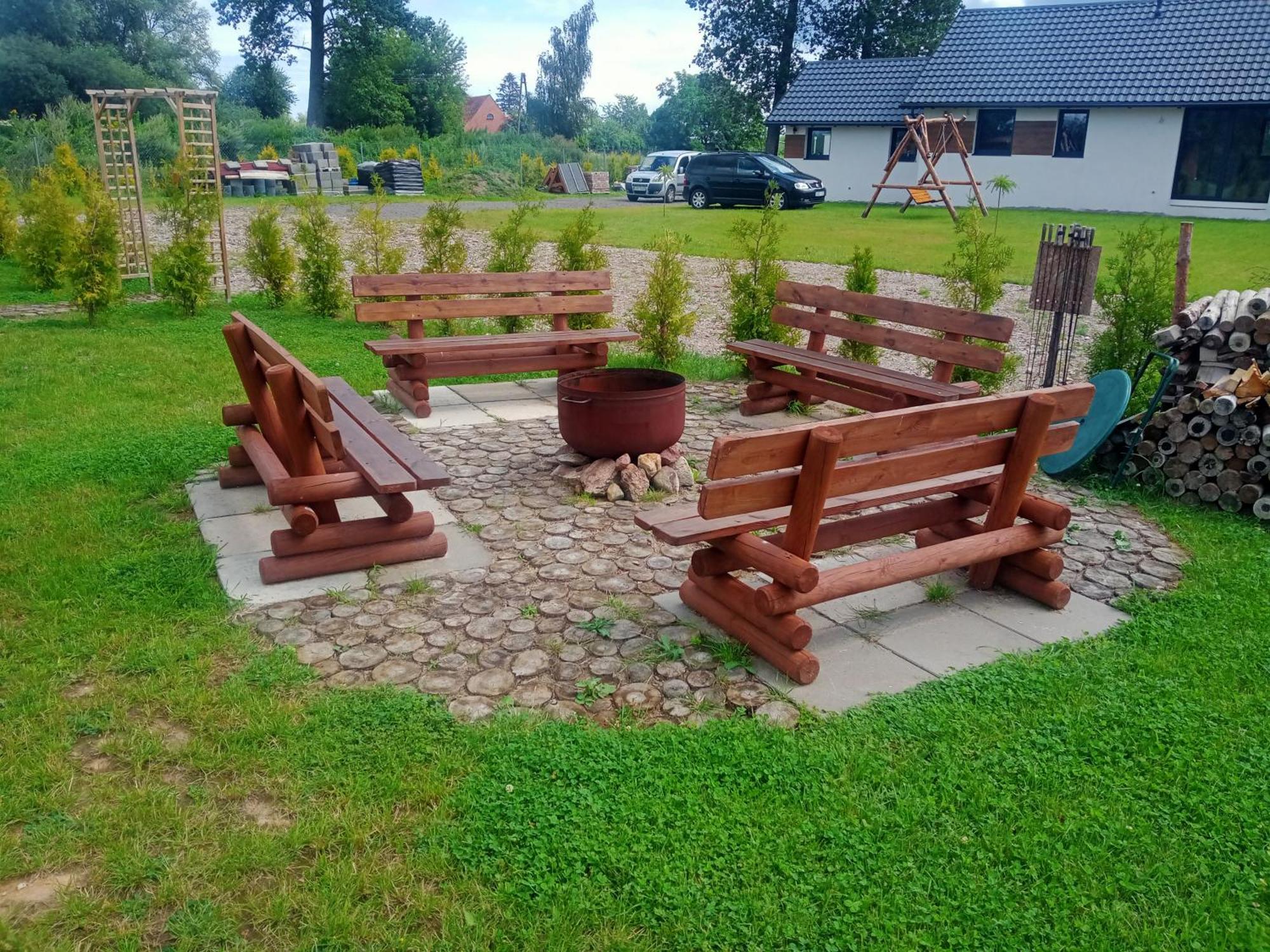 Domki Nad Stawem Stegna  Eksteriør billede