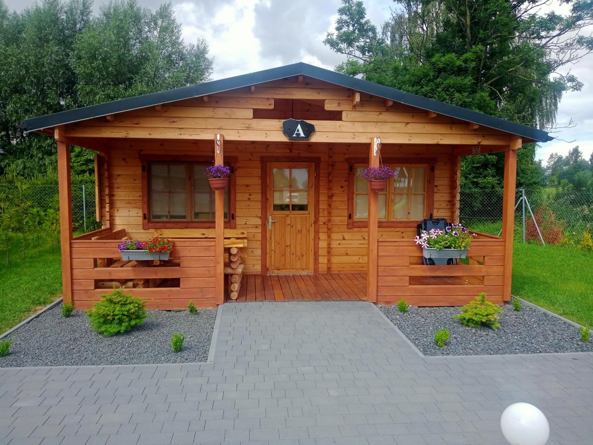 Domki Nad Stawem Stegna  Eksteriør billede